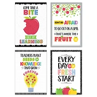 Creative Teaching Press® Apple Time Inspire U Poster Pack, Set of 4