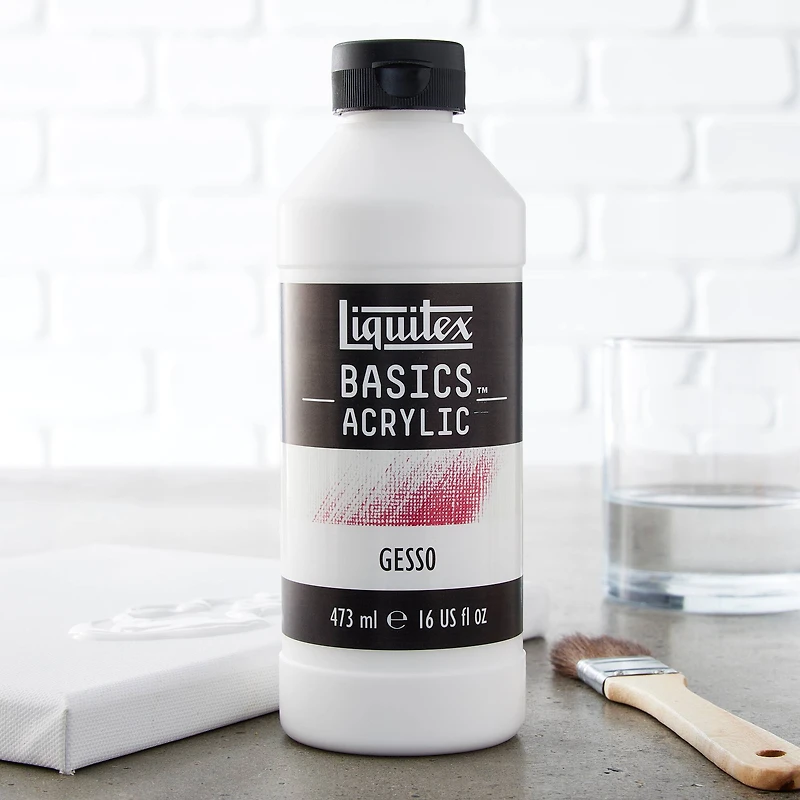 12 Pack: Liquitex BASICS® Gesso, 16oz. 