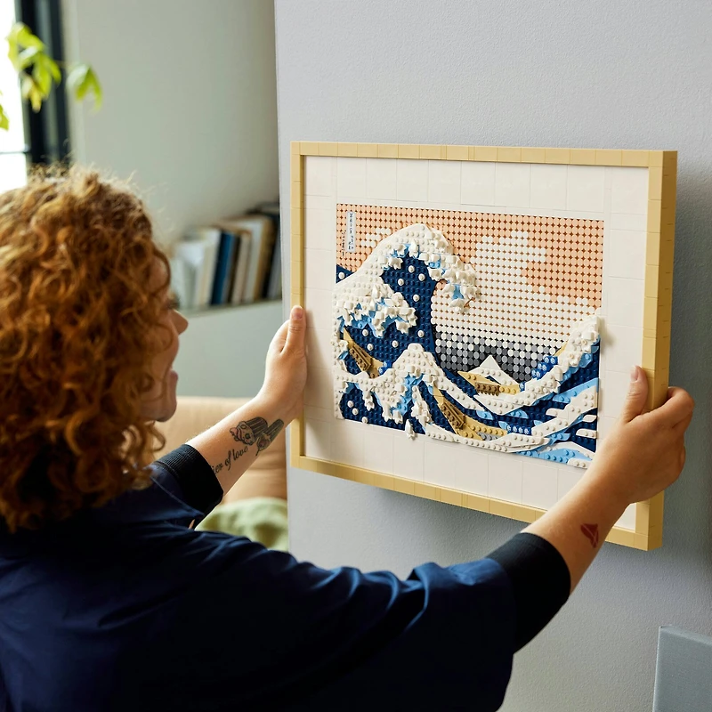 LEGO® Art Hokusai – The Great Wave 31208 Building Kit (1,810 Pieces)