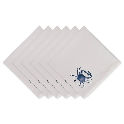 DII® Blue Crab Cloth Dinner Napkins, 6ct.