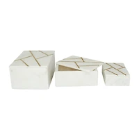 White Abstract Glam Box Set