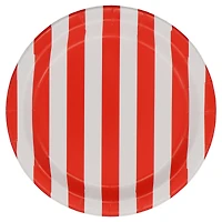 7" Red & White Stripes Snack Plates, 10ct. by Celebrate It™