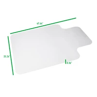 Mind Reader Clear Floor Protection Mat
