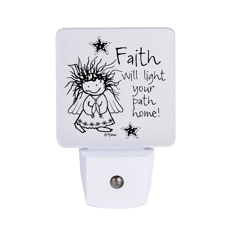 Marci Art Faith Will Light Your Path Home Night Light