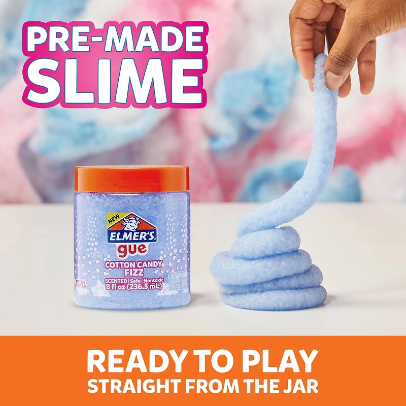8 Pack: Elmer's® Gue Cotton Candy Fizz Slime