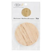Back to Class Mini Die Cut Woodgrain Circle Accents