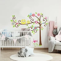 RoomMates Scroll Tree Peel & Stick Wall Decals