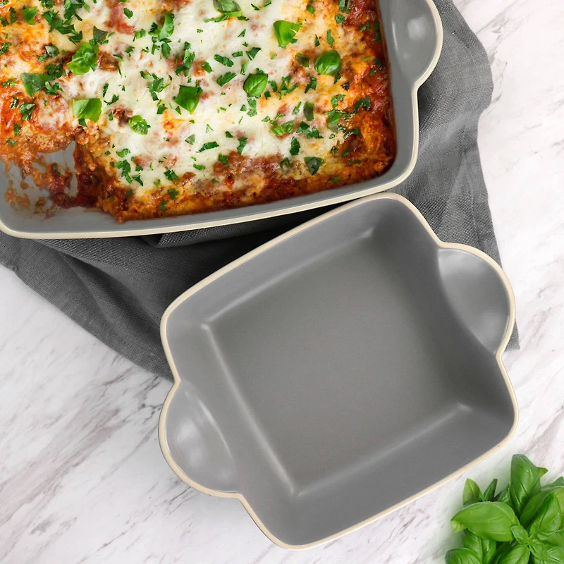 Gibson Home® Rockaway Stoneware Nesting Bakeware Set