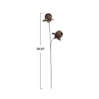 Hello Honey® 28.25" Taupe Organic Feather Flower Stem