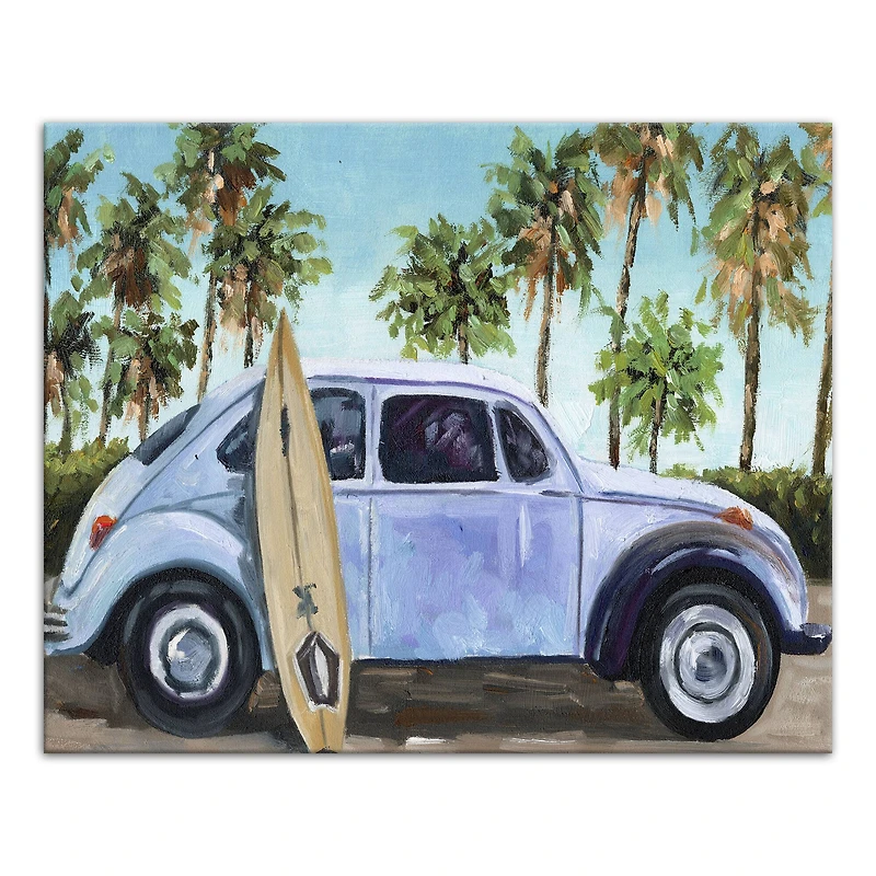 Beach Buggy 20" x 16" Canvas Wall Art
