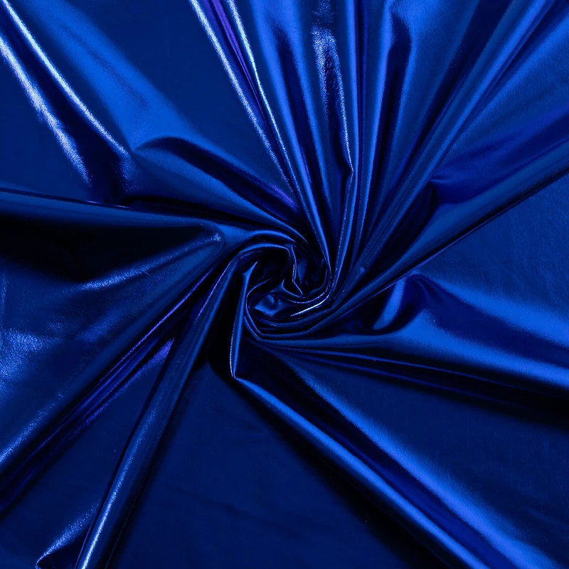 Cosplay by Yaya Han Metallic Cobalt 4-Way Stretch Fabric