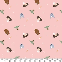 Star Wars™ Rebel Dreams on Pink Cotton Fabric
