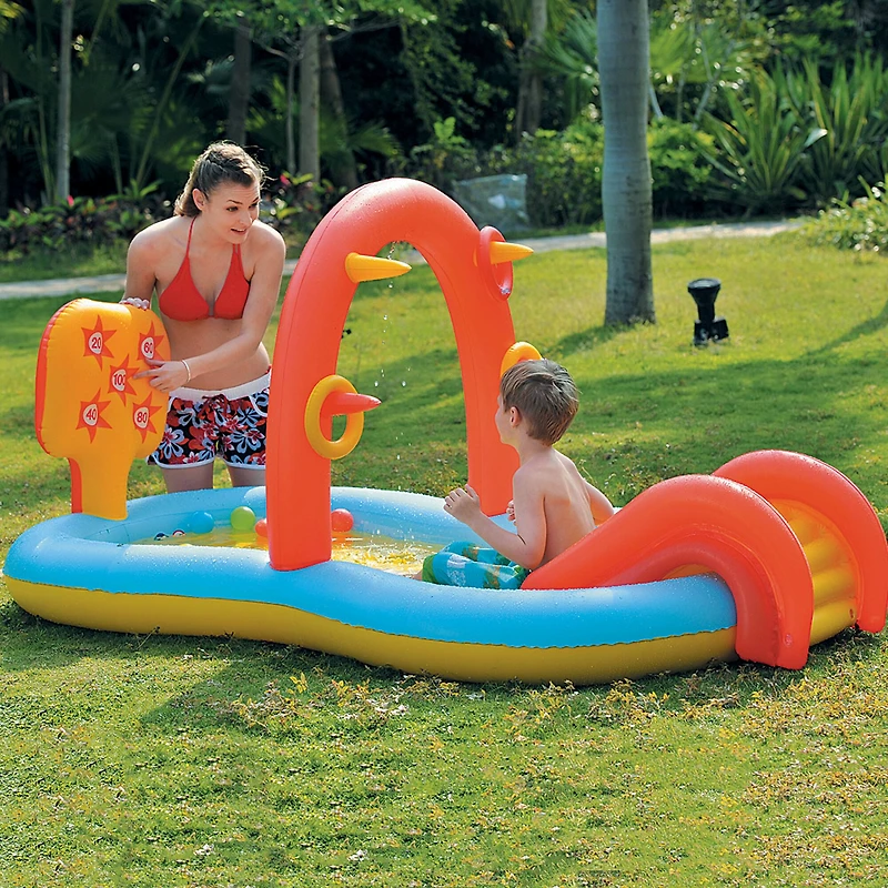 Pool Central® 7ft. Inflatable Children's Interactive Water Play Center