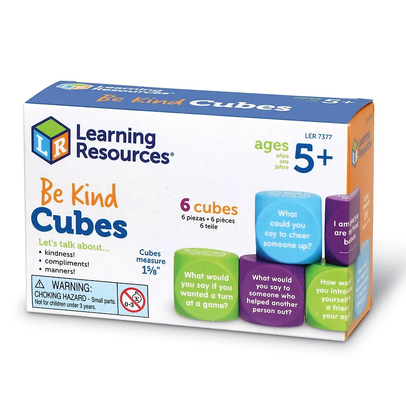 Learning Resources Be Kind Cubes