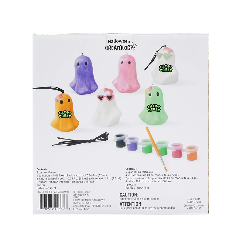 3D Ghost Ceramic Ornament Kit by Creatology™