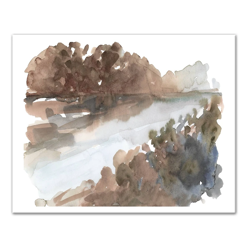 Organic Landscape 20" x 16" Canvas Wall Art