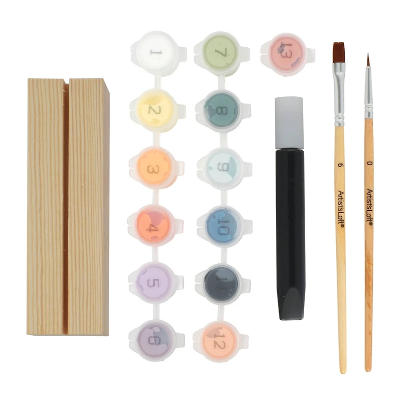Mountain Paint-by-Number Acrylic Surface Kit by Artist's Loft®