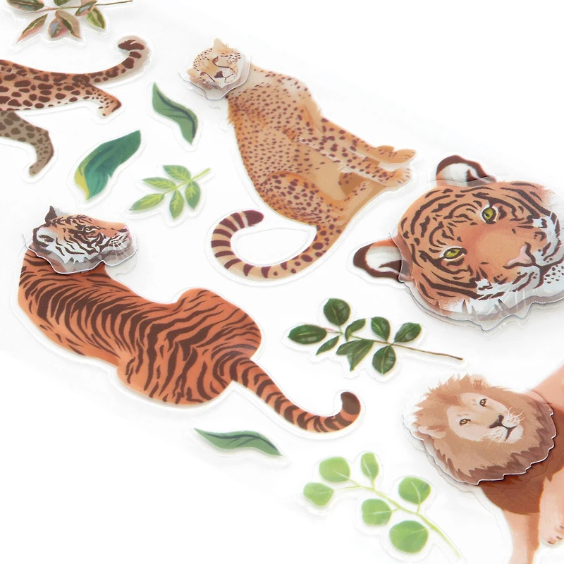 Jungle Cats Dimensional Stickers by Recollections™