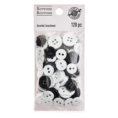 Blumenthal Lansing Favorite Findings™ Buttons, Black & White