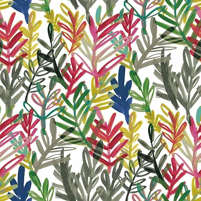 RoomMates Vibrant Canvas Peel & Stick Wallpaper