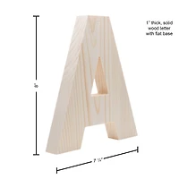 Hampton Art™ 8" Chunky Wood Letter