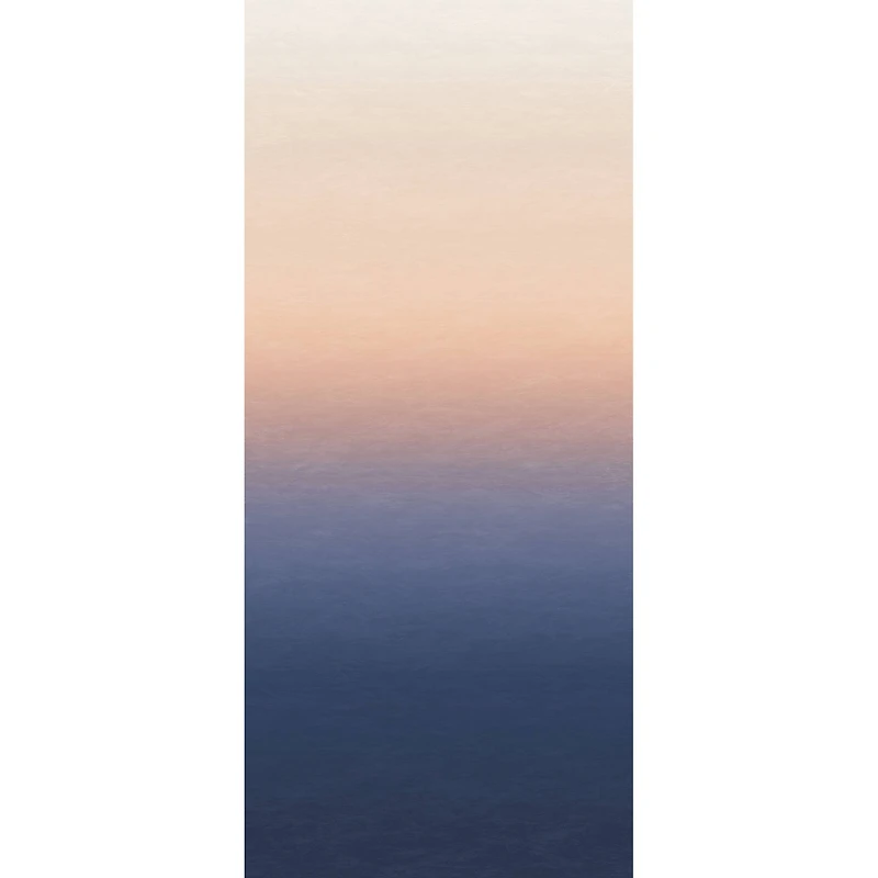 Katie Hunt Orange & Blue Ombre Sunrise Wall Mural