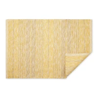 DII® Variegated Stripe Handwoven Recycled Yarn Rug