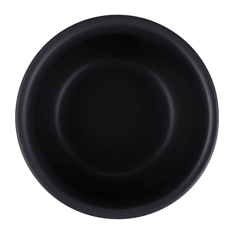 6.25" Black Ceramic Cauldron by Makery™