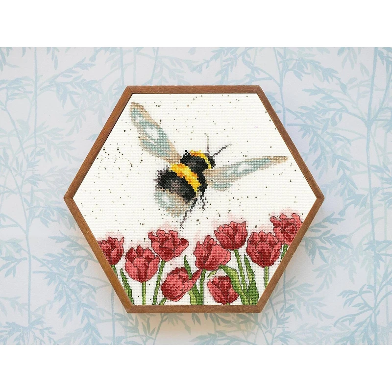 Bothy Threads Flight of the Bumble Bee Counted Cross Stitch Kit