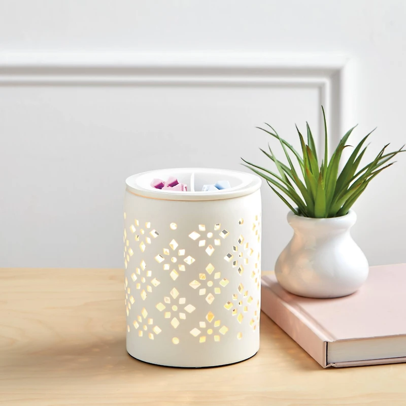 5" White Ceramic Wax Warmer by Ashland®