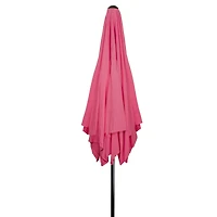 8.85ft. Outdoor Patio Lotus Umbrella