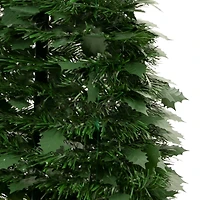 6ft. Unlit Green Tinsel Pop-Up Artificial Christmas Tree