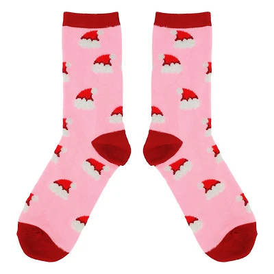Santa Hat Crew Socks by Celebrate It™