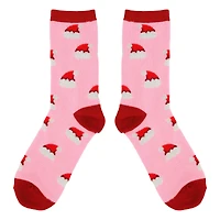 Santa Hat Crew Socks by Celebrate It™
