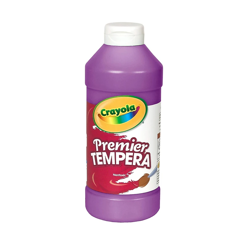Crayola® 16oz. Violet Premier Tempera Paints, 3ct.