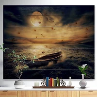 Designart - Middle of Ocean after Storm