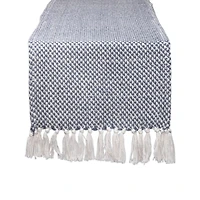 DII® 72" French Blue Woven Table Runner