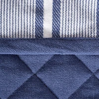 DII® French Blue Stripe Double Oven Mitt