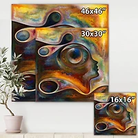 Designart - Inner Reality Landscape Painting