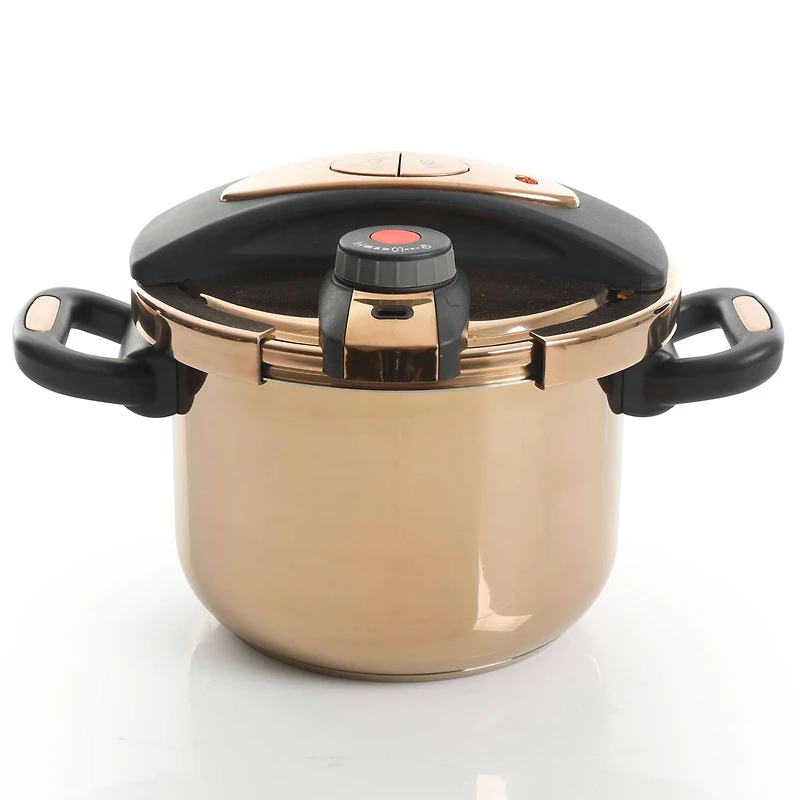 Kenmore® Bloomfield 6qt. Rose Gold Aluminum Pressure Cooker