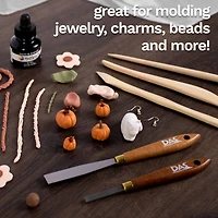 DAS® Steel with Wood Handle Spatula Clay Modeling Tool Set