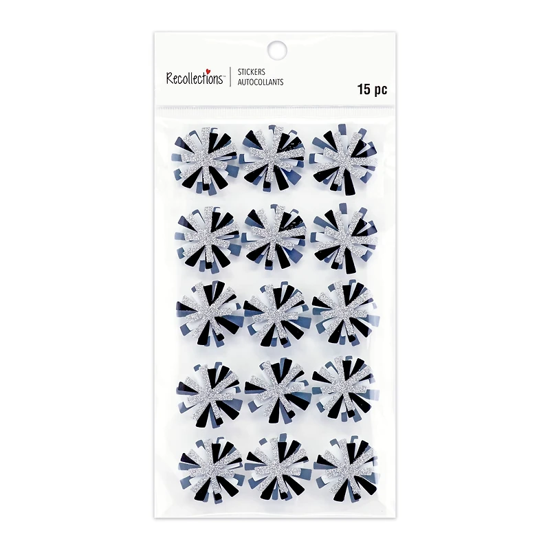 Glitter Pom Pom Dimensional Stickers by Recollections™