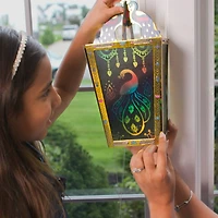 Kulture Khazana Rangoli Mandala Scratch Art Lantern DIY Craft Kit