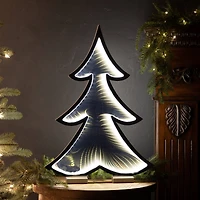 24.5" Pine Tree Outline Ekko Light Display