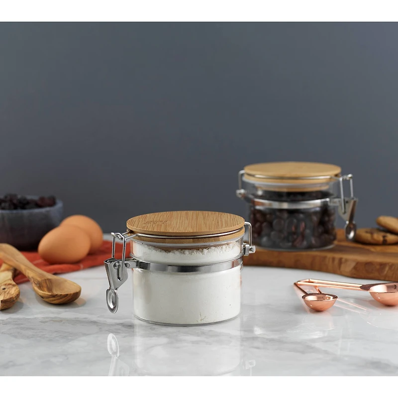 JoyJolt® Airtight Glass Storage Jars