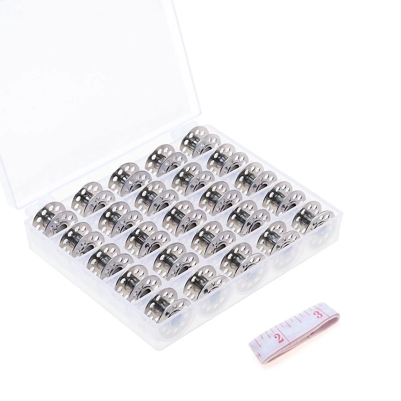 NEX™ Ready-To-Roll Stainless Steel Sewing Thread Bobbins Set