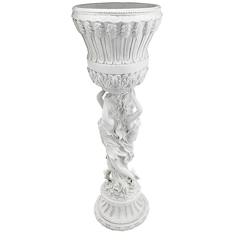 Design Toscano 3ft. Les Filles Joyeuses Neoclassical Pedestal Urn