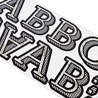 Shadow Alphabet Stickers by Recollections™