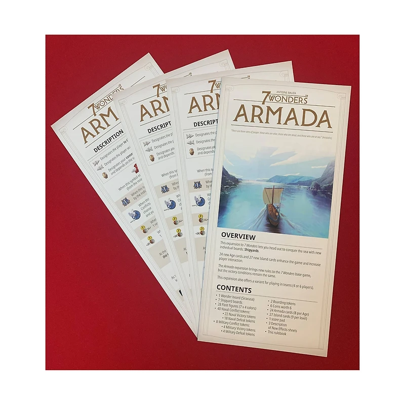7 Wonders New Edition Armada Board Game Expansion