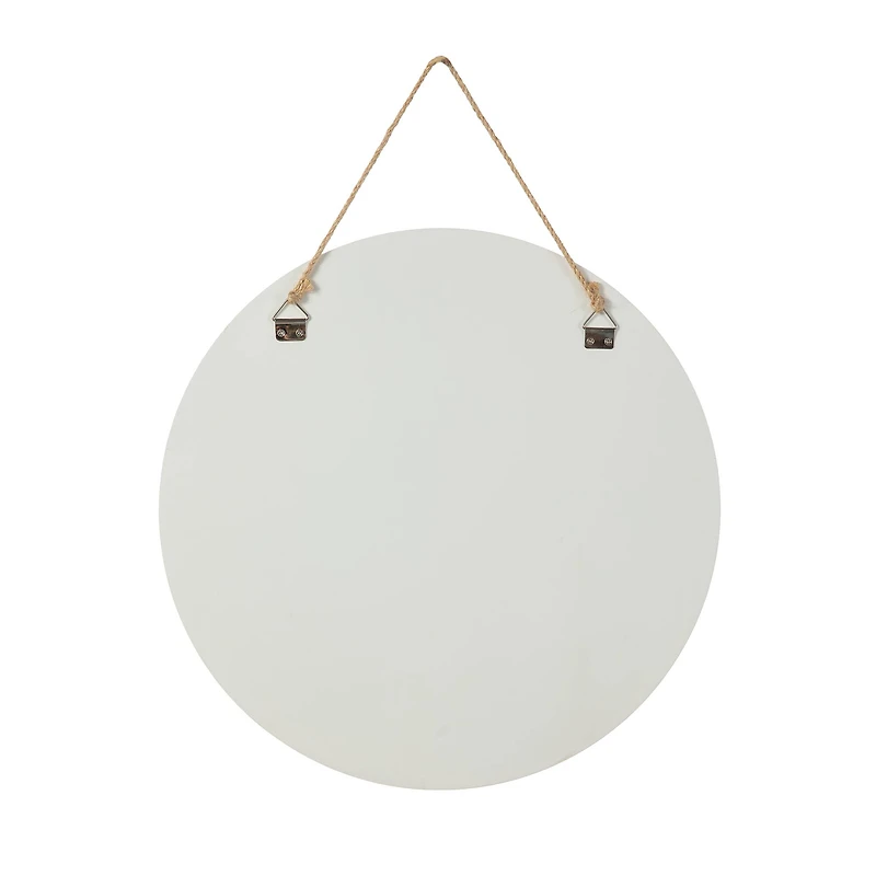 Glitzhome® 11.75" Easter Bunny Round Wall or Door Hanger